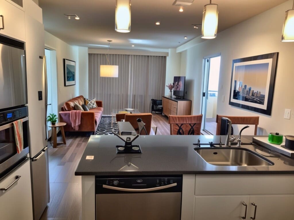 Furnished Apartment for Short Stay at Lincoln Blvd, Venice Beach